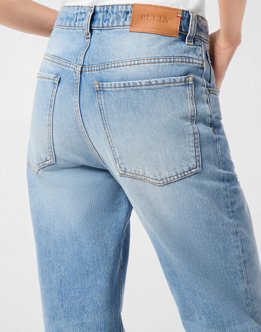 джинсы прямые  FAEC-WDT2826-PDE004N_07MY со скидкой