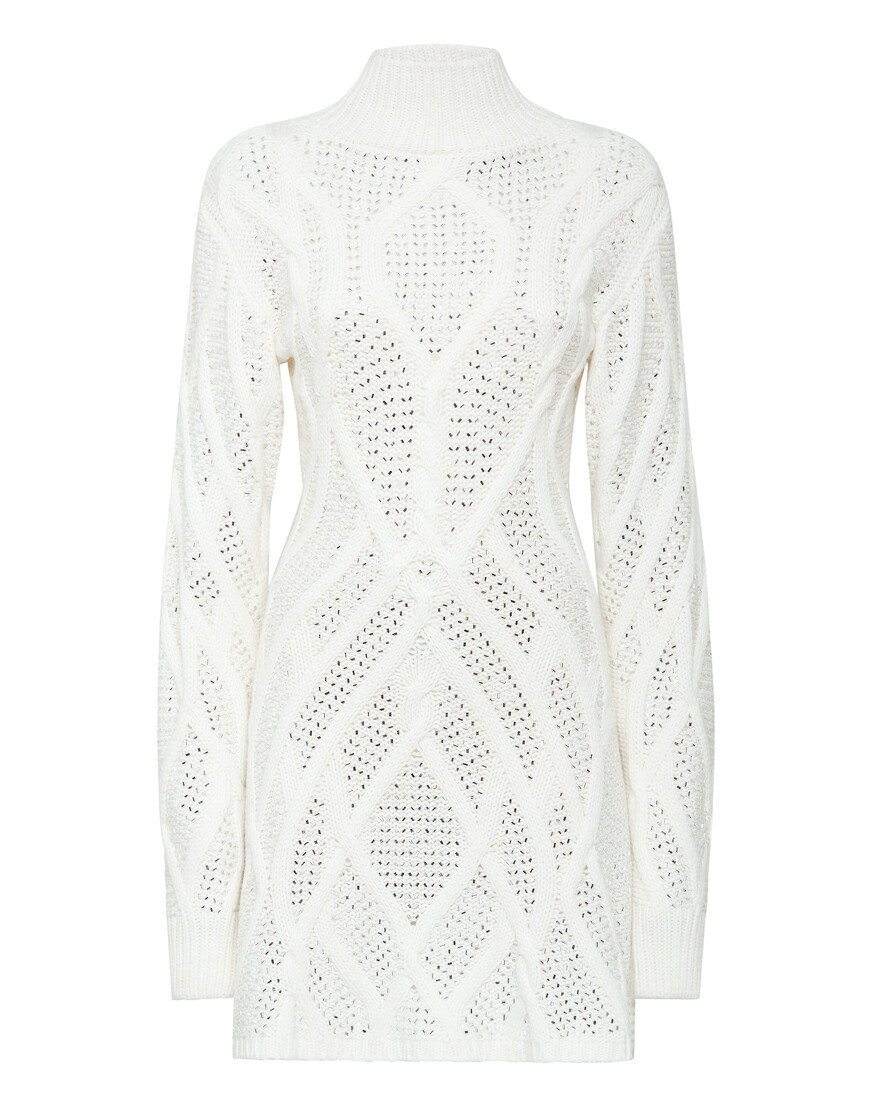 

Трикотажное Платье Philipp Plein, Бежевый