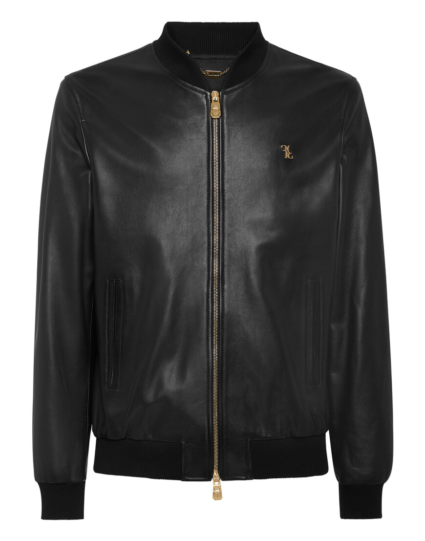 бомбер  от бренда billionaire вид слева