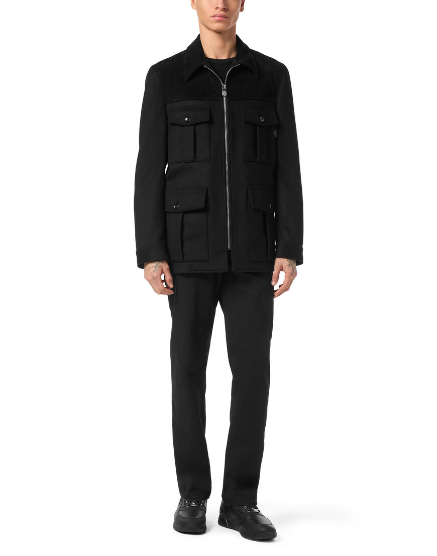 куртка  из италии вид сбоку