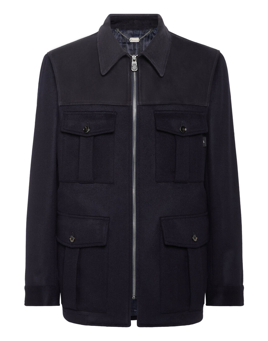 куртка  от бренда billionaire вид слева