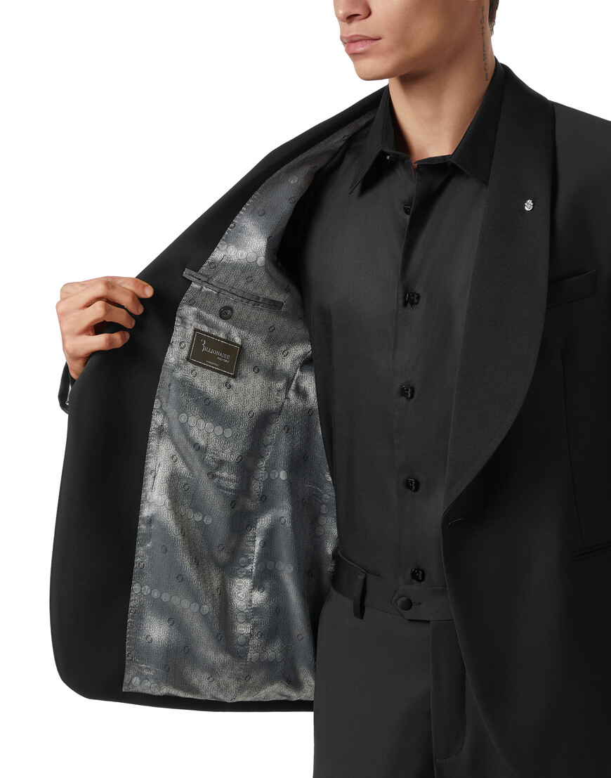 пиджак классический  из проверенных материалов спереди