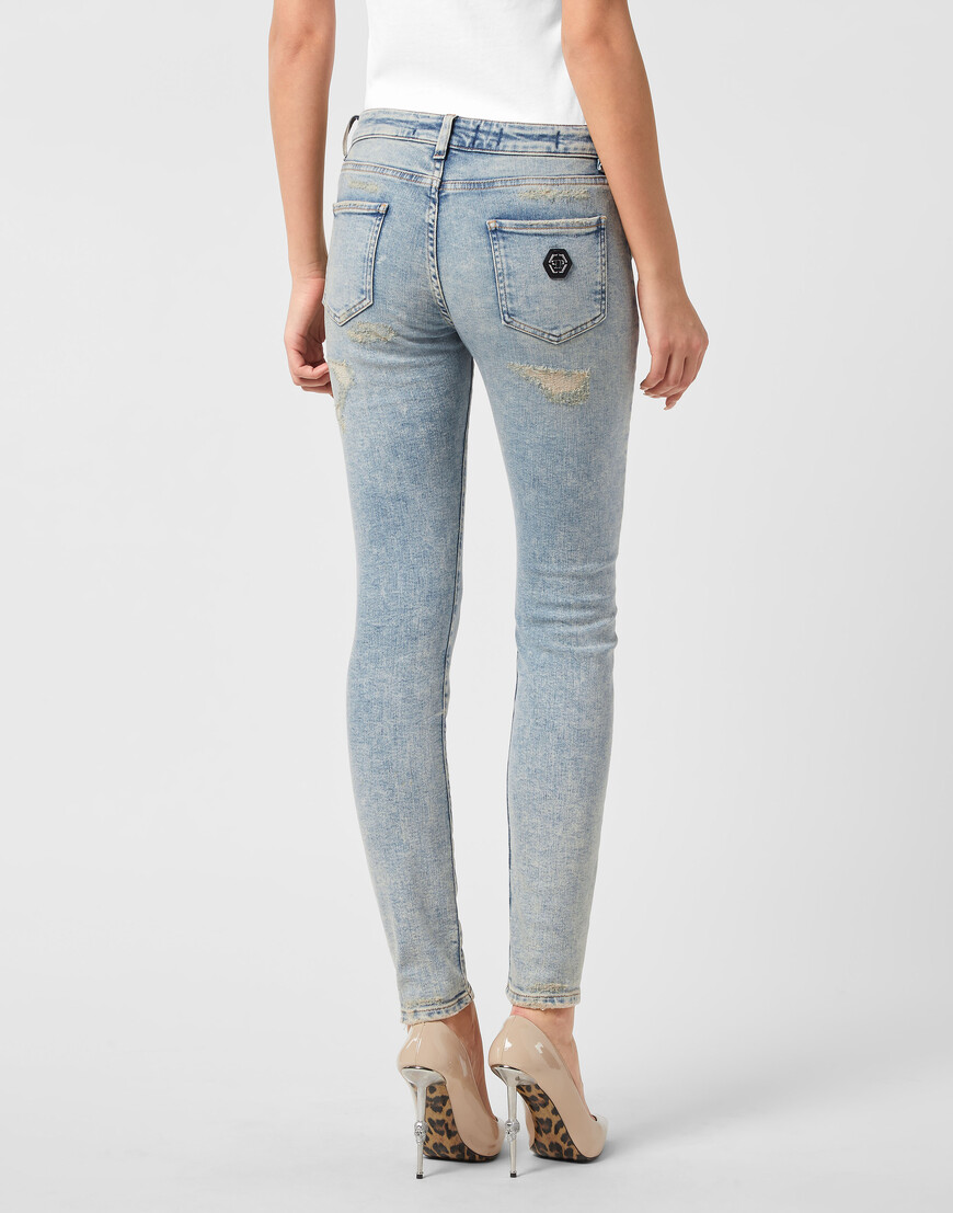 джинсы с высокой посадкой  PAEC-WDT2731-PDE004N_07UT по низкой цене