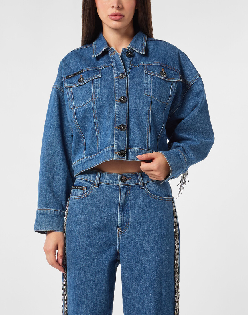 джинсовая куртка  FAEC-WDB0659-PDE004N_72MC фотография