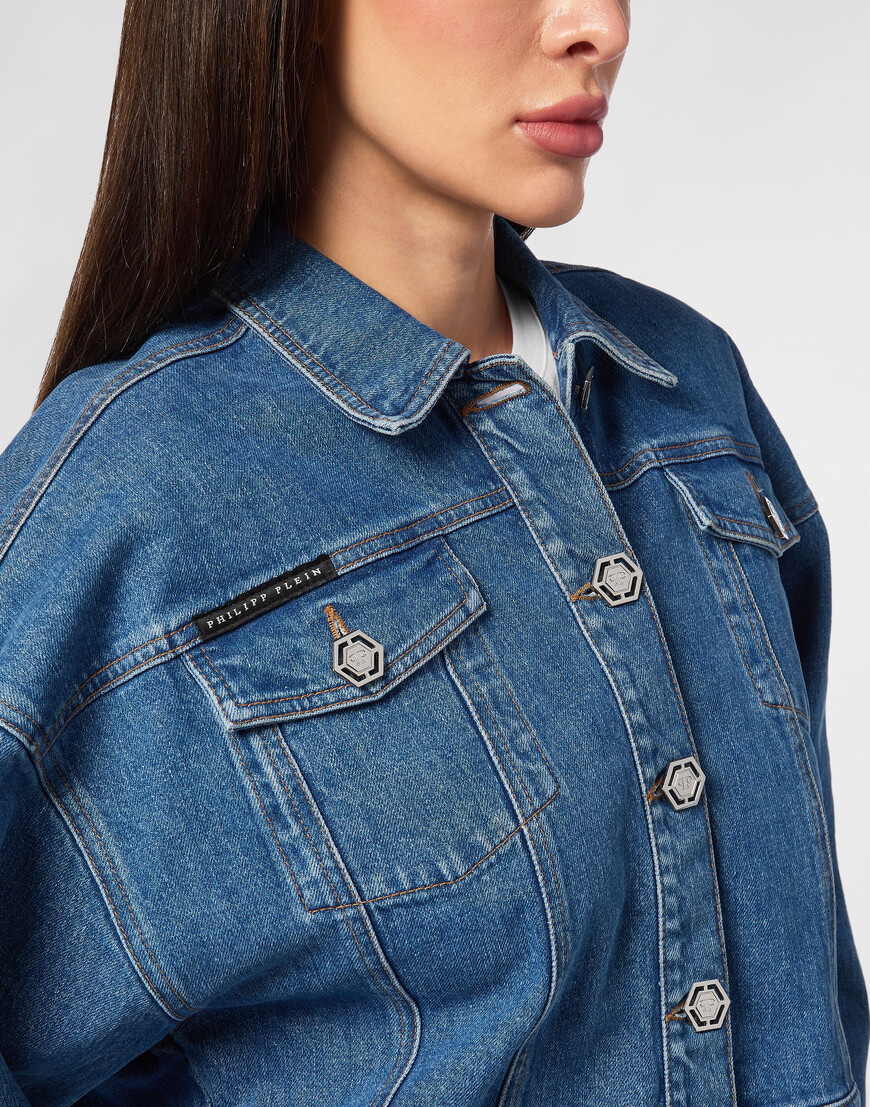 джинсовая куртка  FAEC-WDB0659-PDE004N_72MC по распродаже