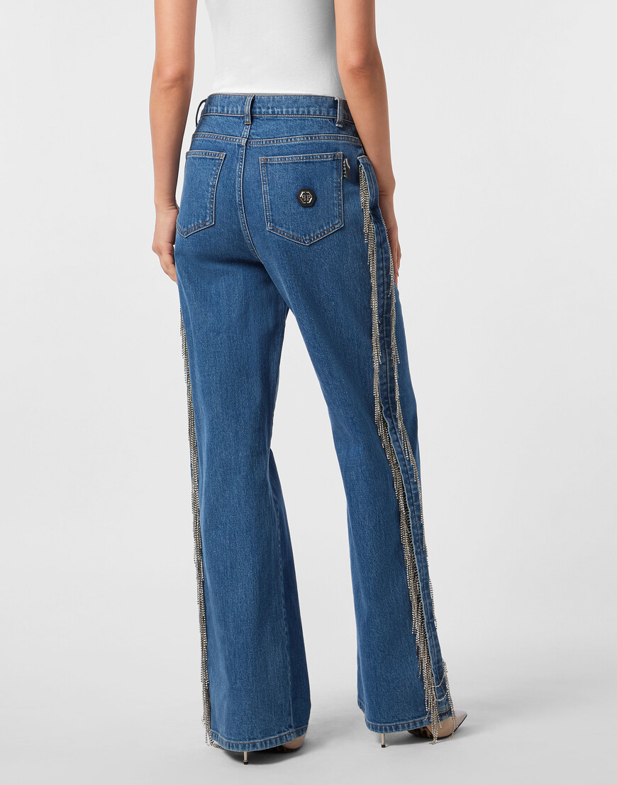 широкие джинсы  FAEC-WDT2839-PDE004N_72MC купить с доставкой