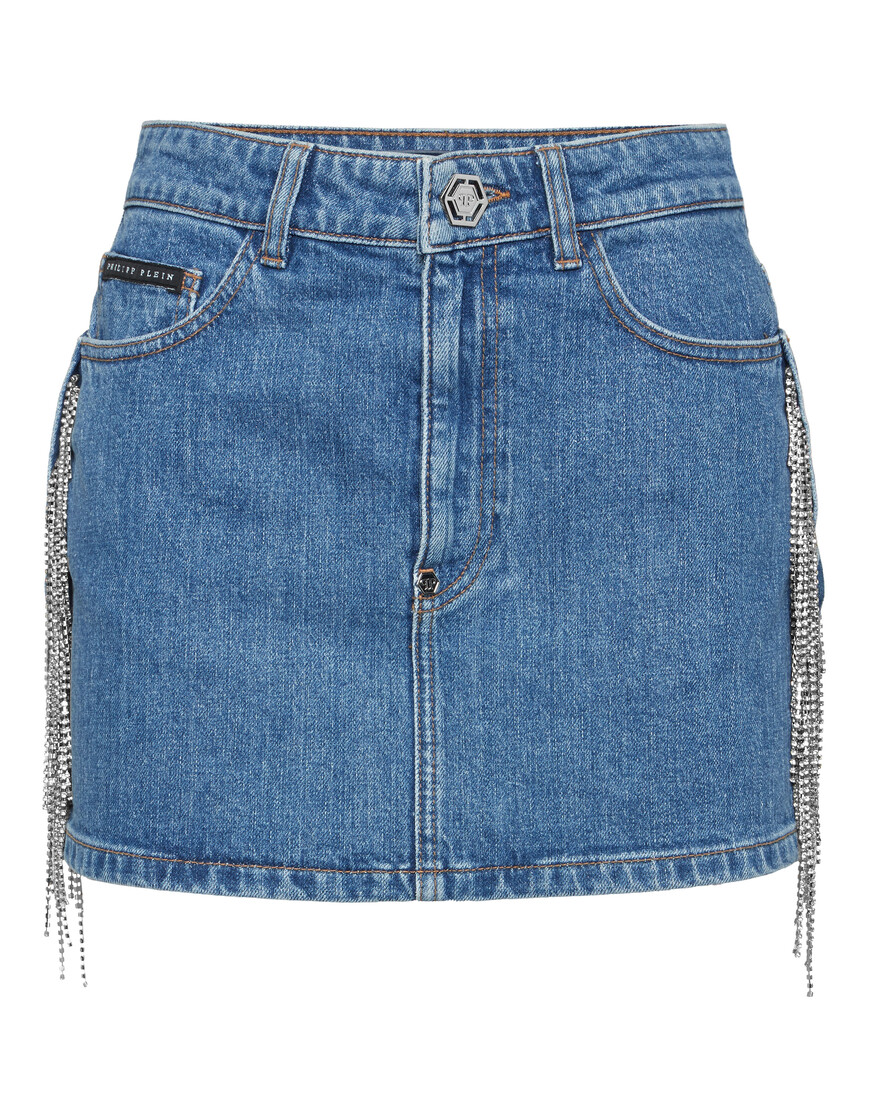 юбка мини  FAEC-WDV0239-PDE004N_72MC по акции