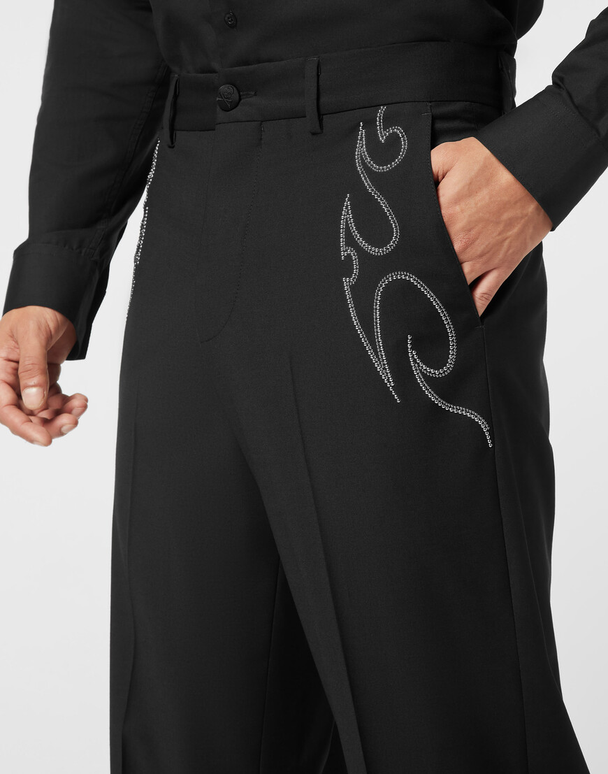 брюки  из проверенных материалов спереди