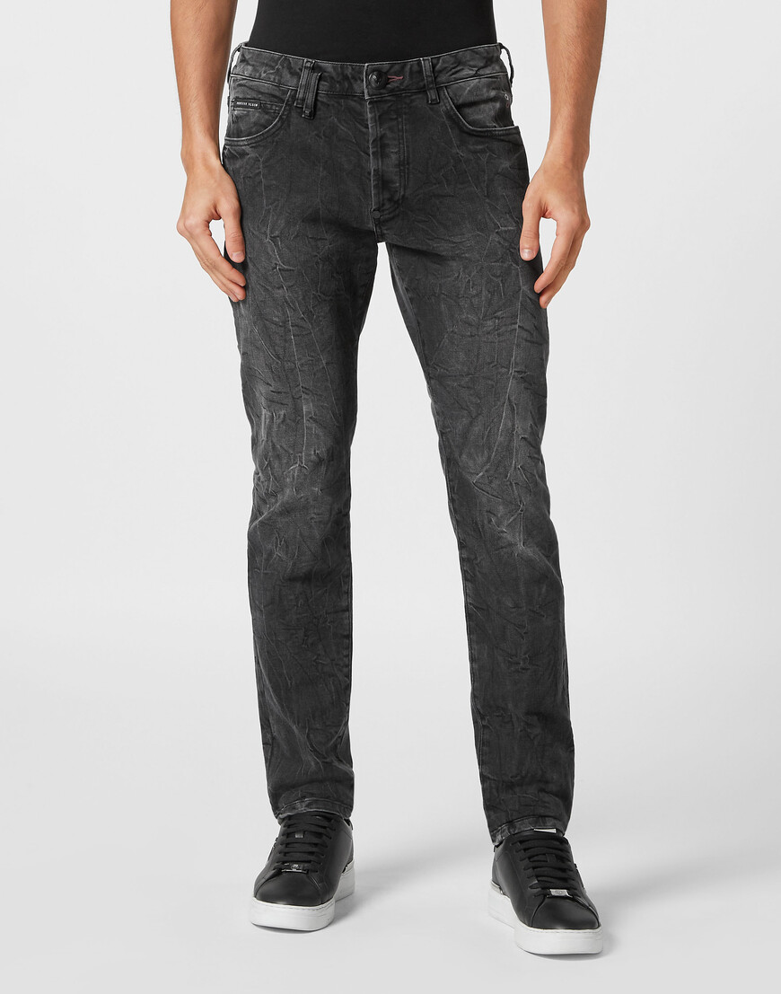 

Джинсы Прямые Philipp Plein, Черный