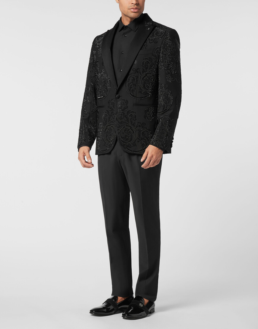 пиджак классический  из проверенных материалов спереди