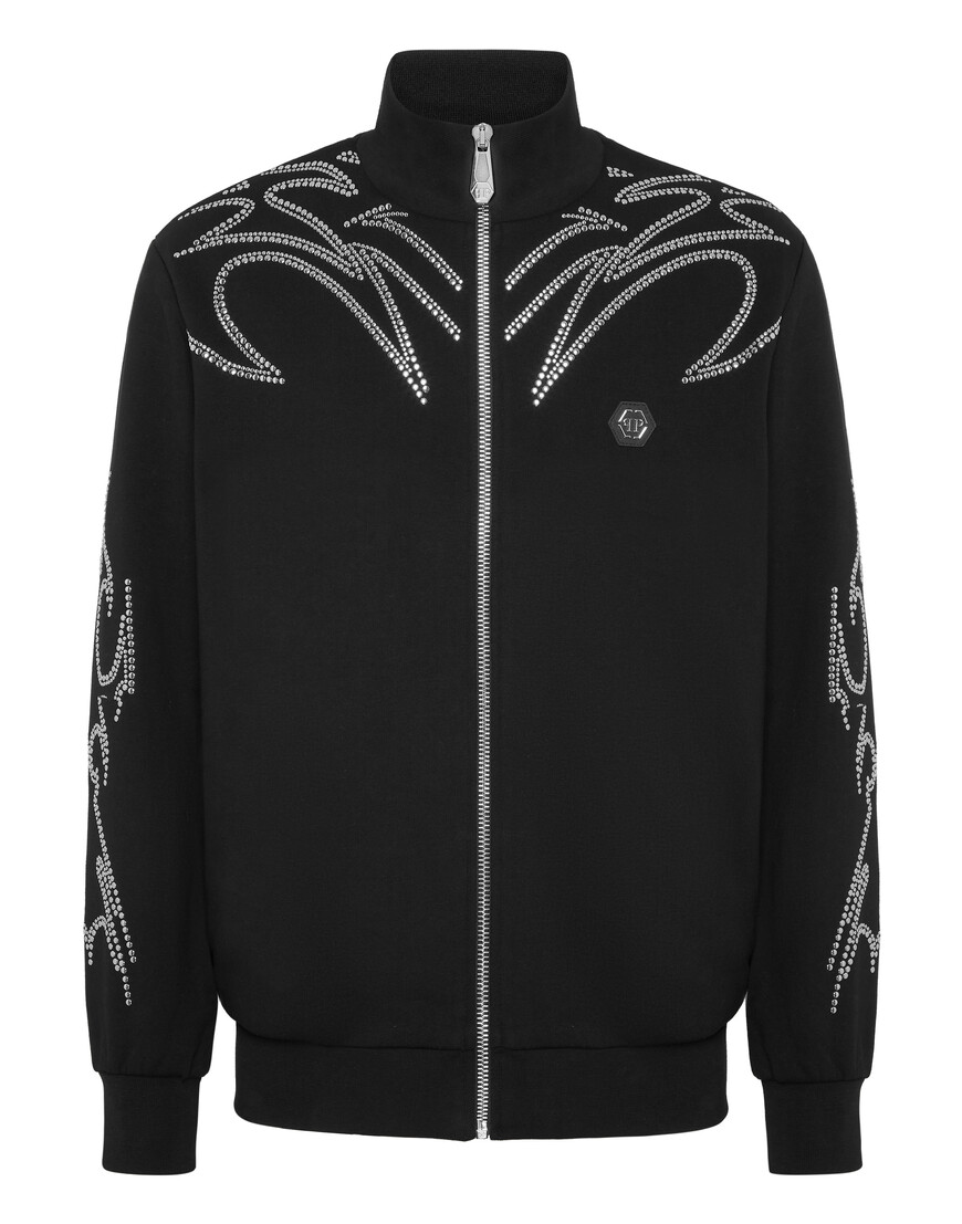 куртка  от бренда philipp plein вид слева