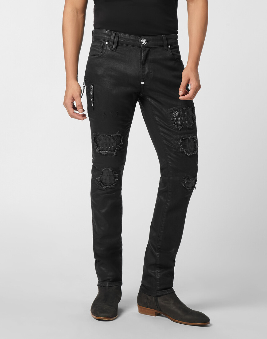 джинсы прямые и зауженные  AAEC-MDT4222-PDE004N_02ZN фотография