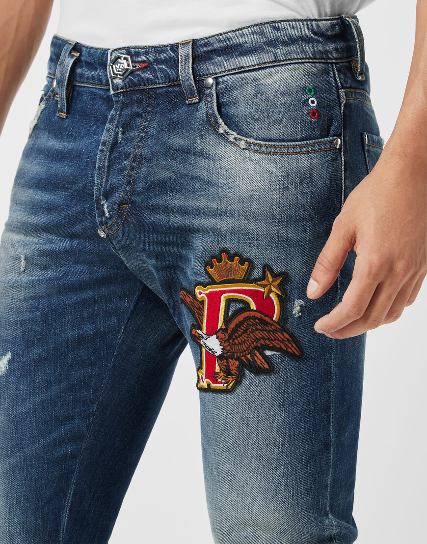 джинсы прямые  AAEC-MDT4232-PDE004N_24SM со скидкой