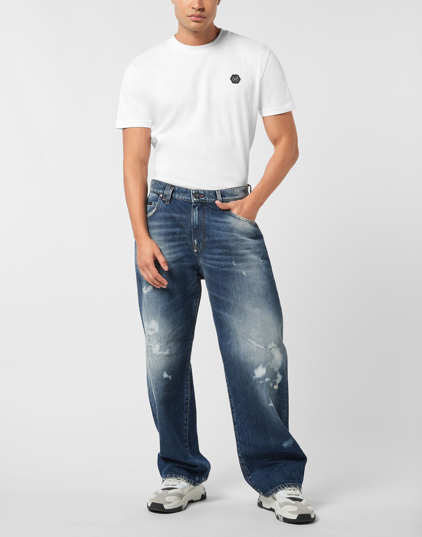 джинсы зауженные  AAEC-MDT4237-PDE004N_24SM по низкой цене