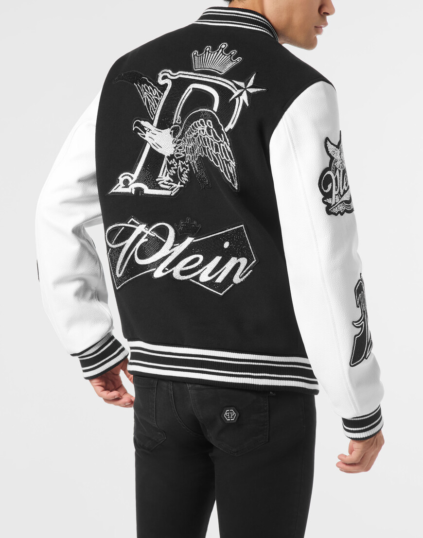 бомбер  из америки вид сбоку