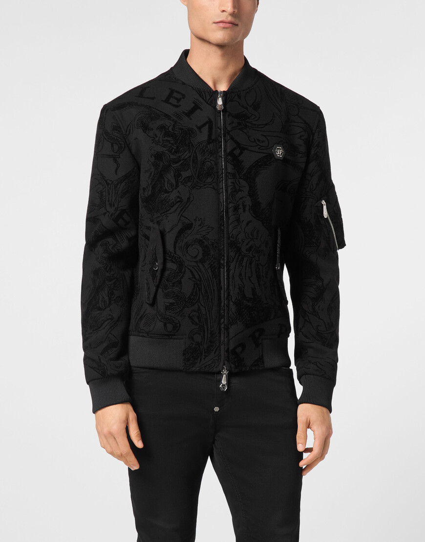 

Бомбер Philipp Plein, Черный