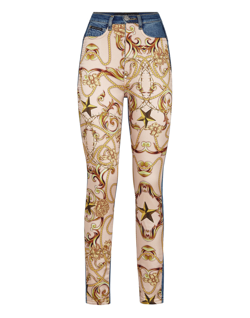 

Скинни Philipp Plein, Синий