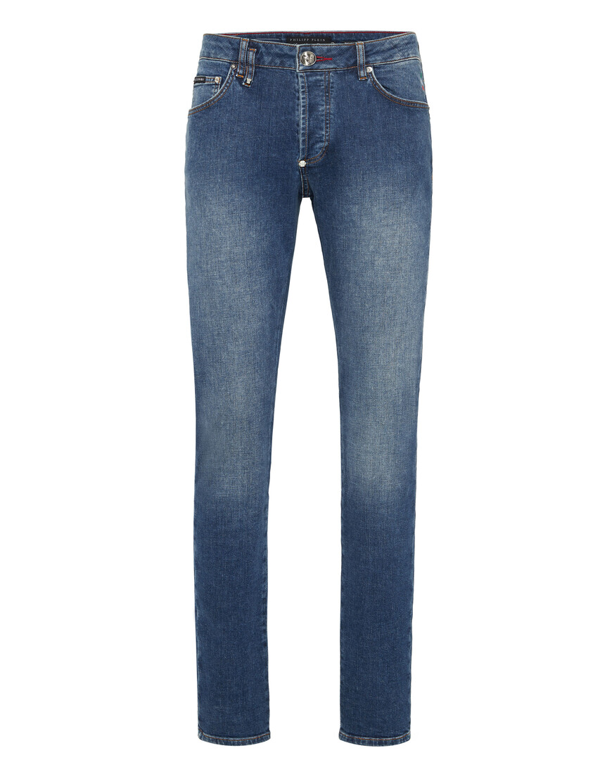 

Джинсы Прямые Philipp Plein, Синий