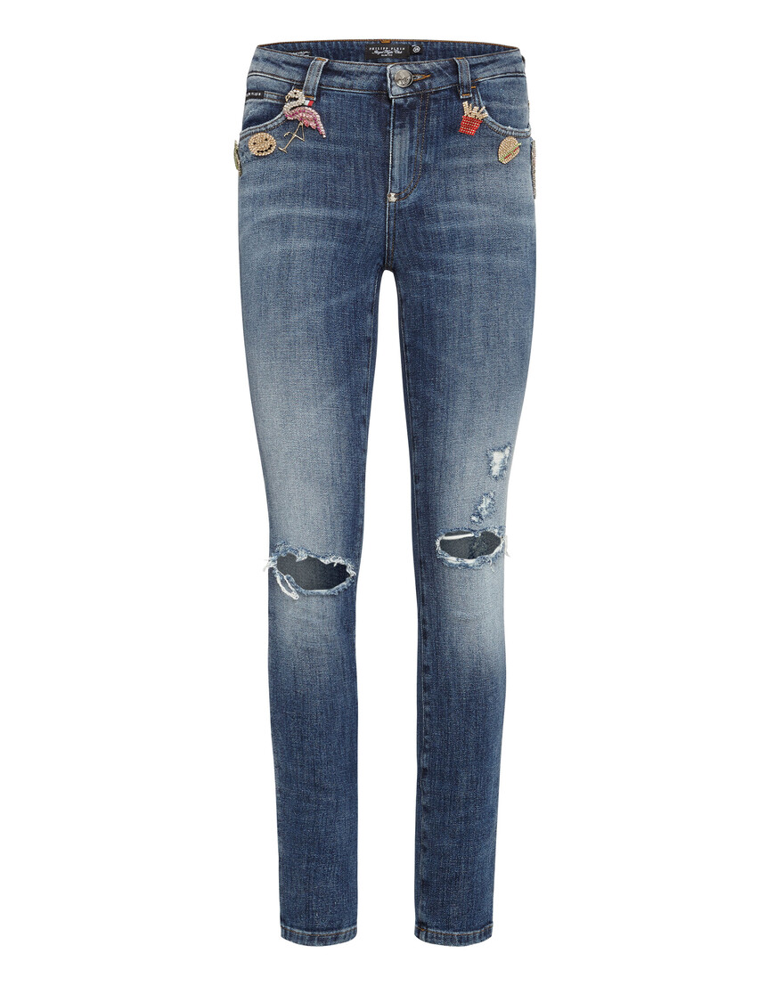 

Джинсы Зауженные Philipp Plein, Синий