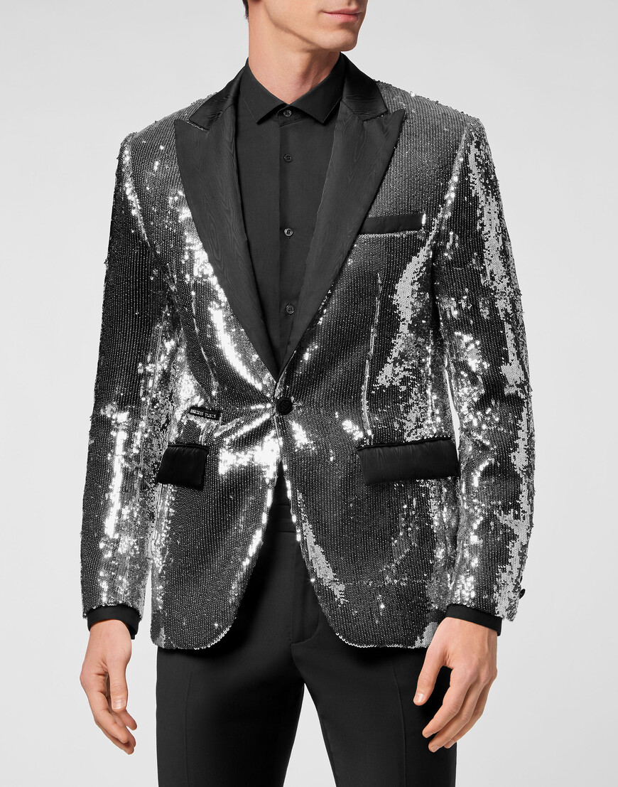 

Пиджак Классический Philipp Plein, Серебряный