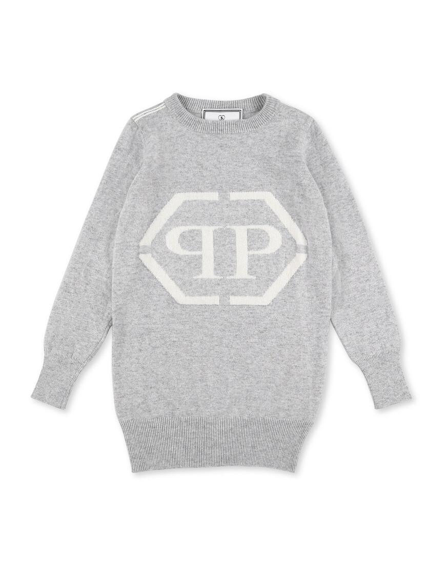 

Трикотажное Платье Philipp Plein, Серый