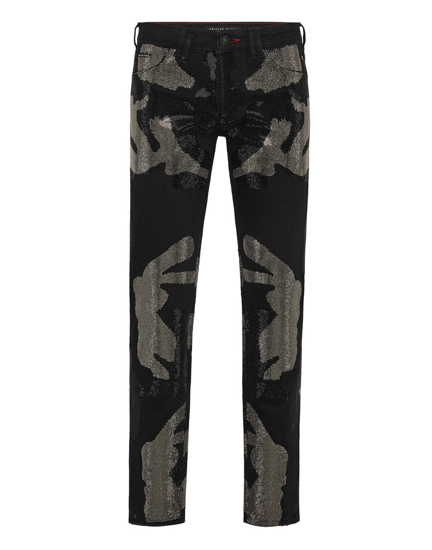 

Джинсы Прямые Philipp Plein, Черный
