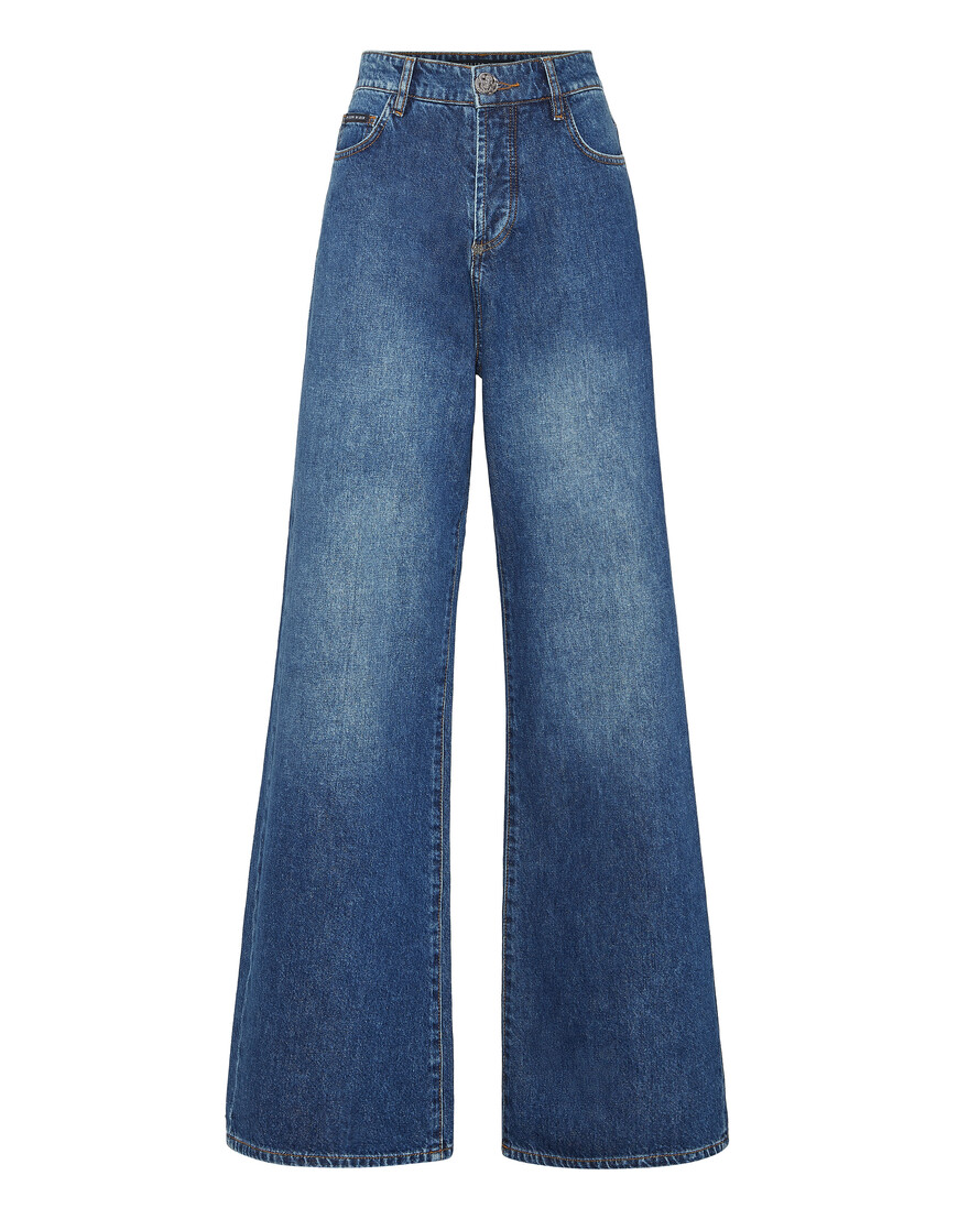 

Широкие Джинсы Philipp Plein, Синий