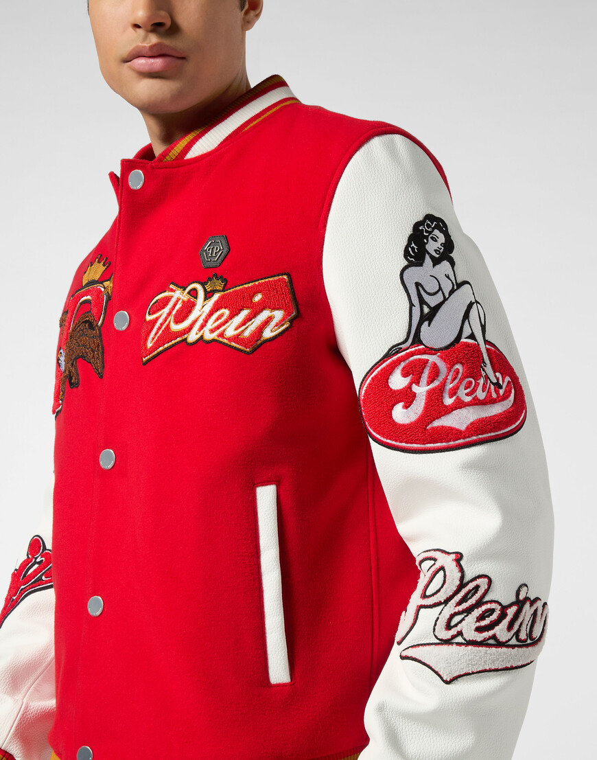 

Бомбер Philipp Plein, Красный