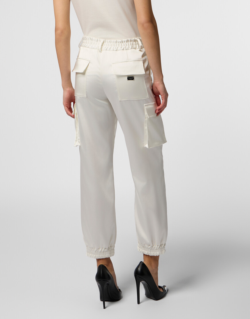 

Брюки Клеш Philipp Plein, Белый