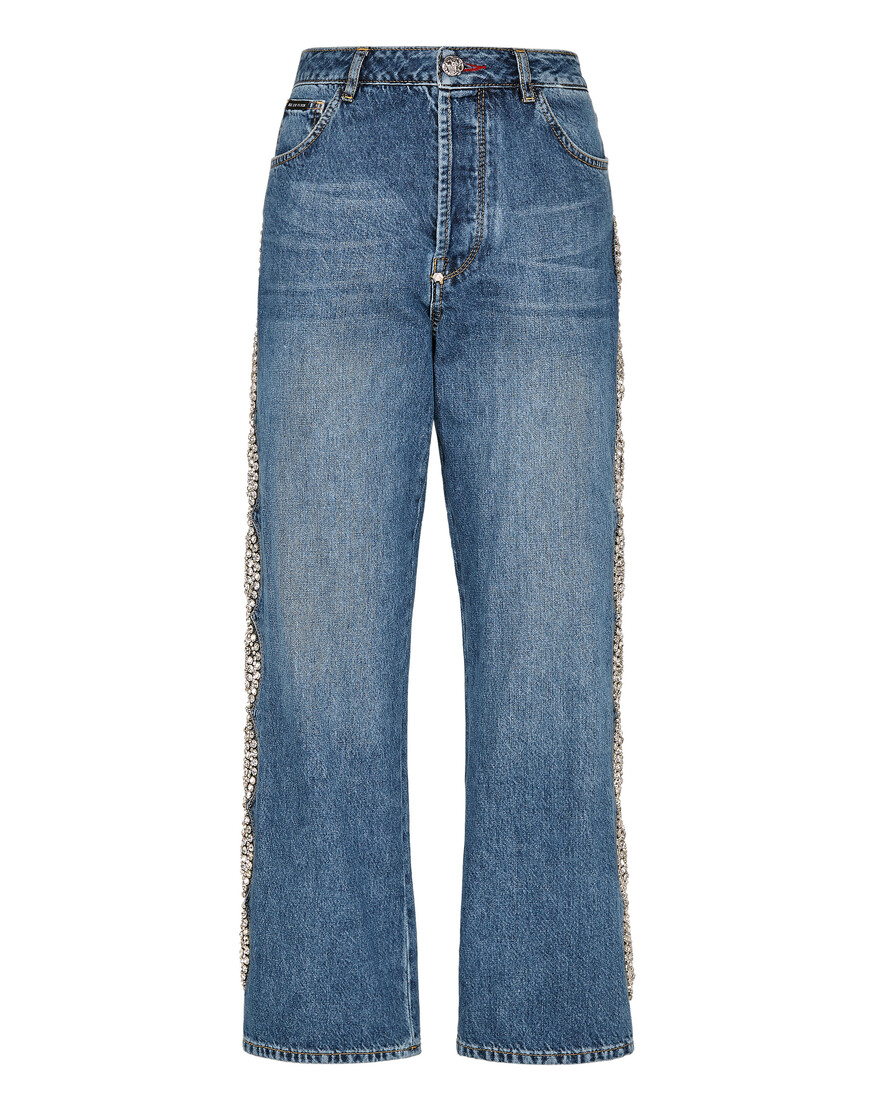 Джинсы Прямые Philipp Plein 65120₽