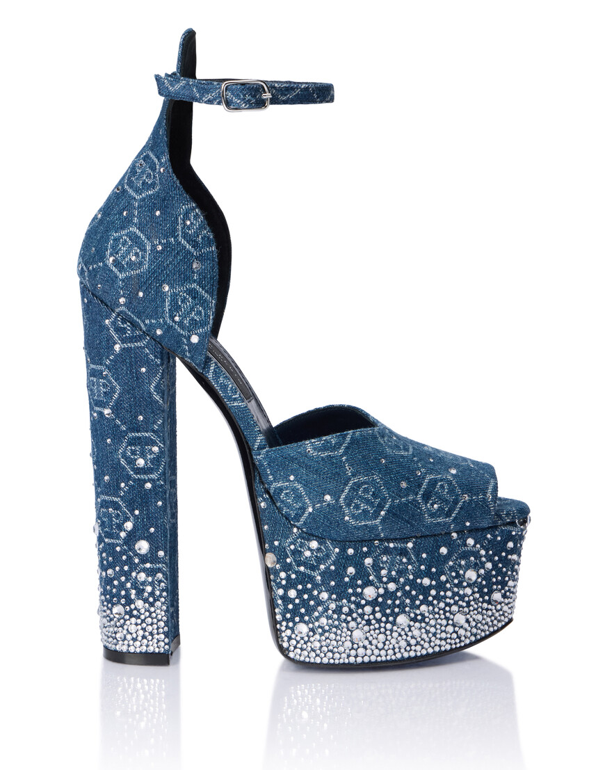 

Сандалии Philipp Plein, Голубой