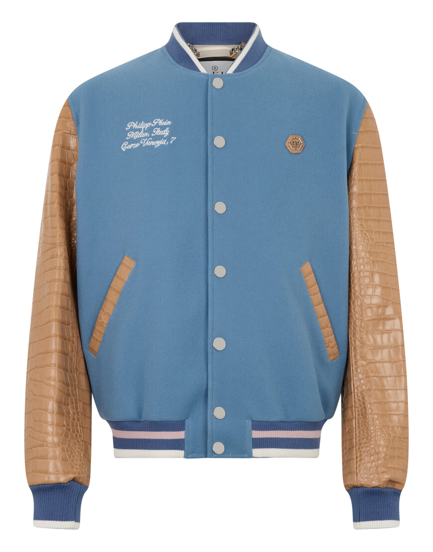 

Бомбер Philipp Plein, Голубой