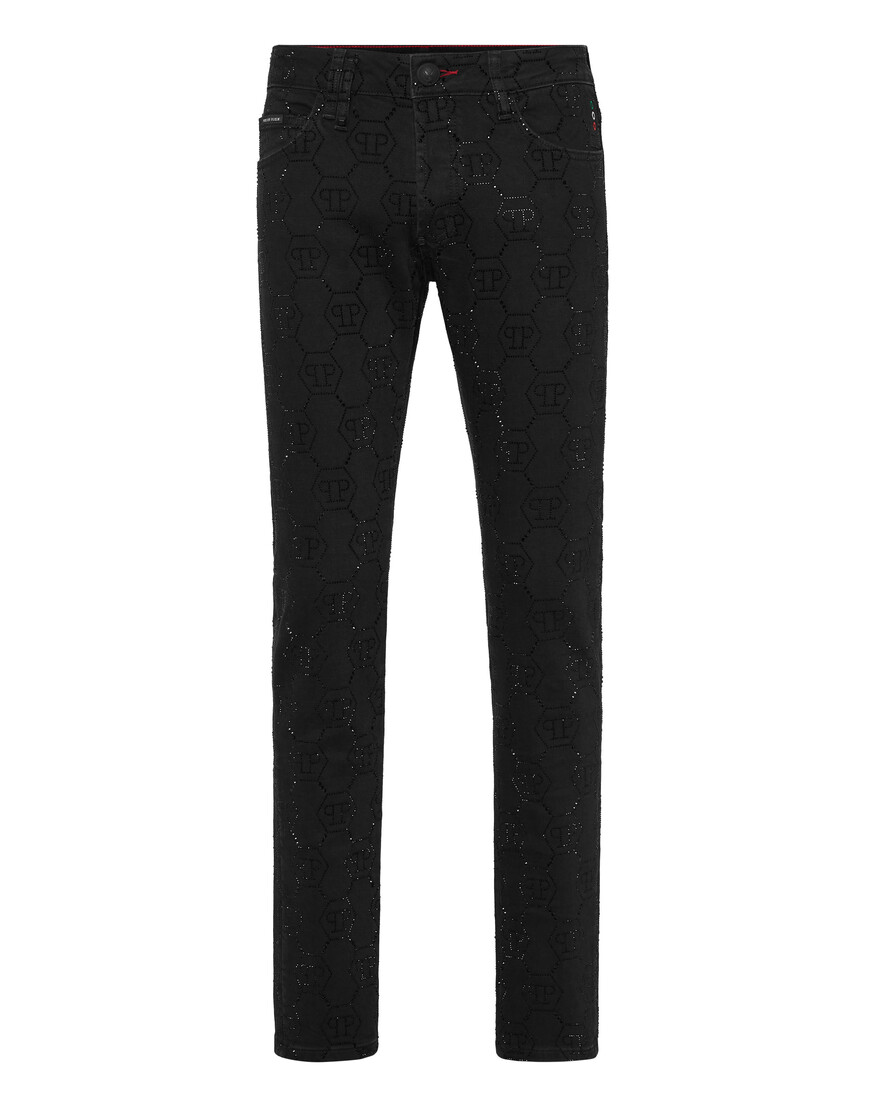 

Джинсы Прямые Philipp Plein, Черный