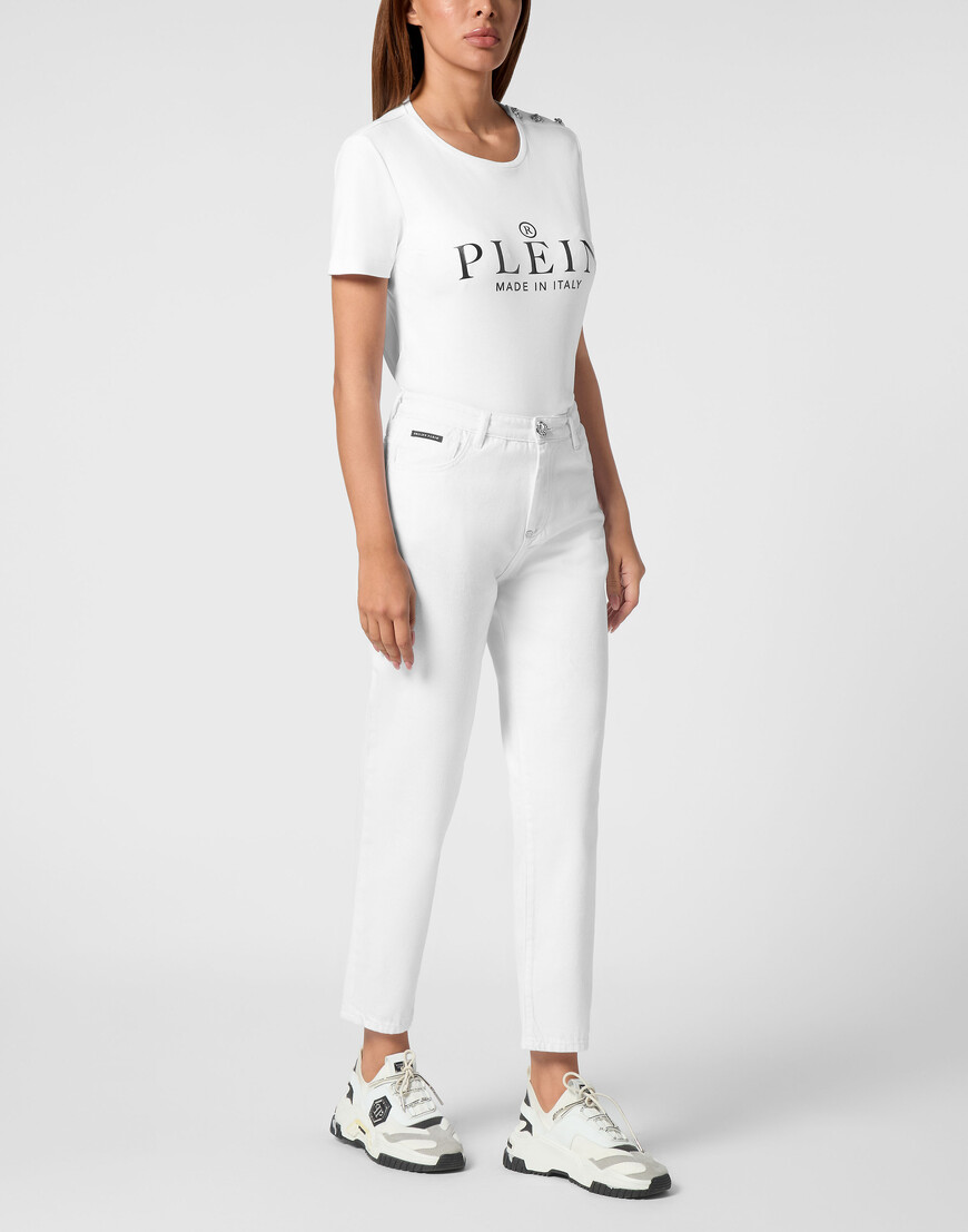 

Джинсы Прямые Philipp Plein, Белый