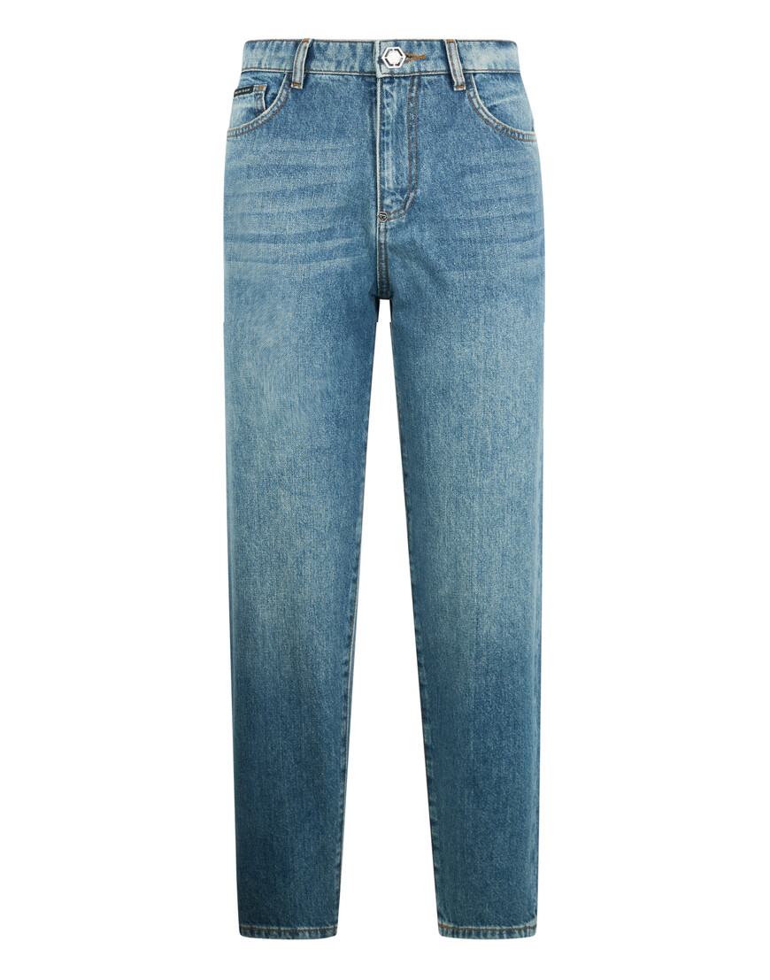 

Джинсы Прямые Philipp Plein, Голубой