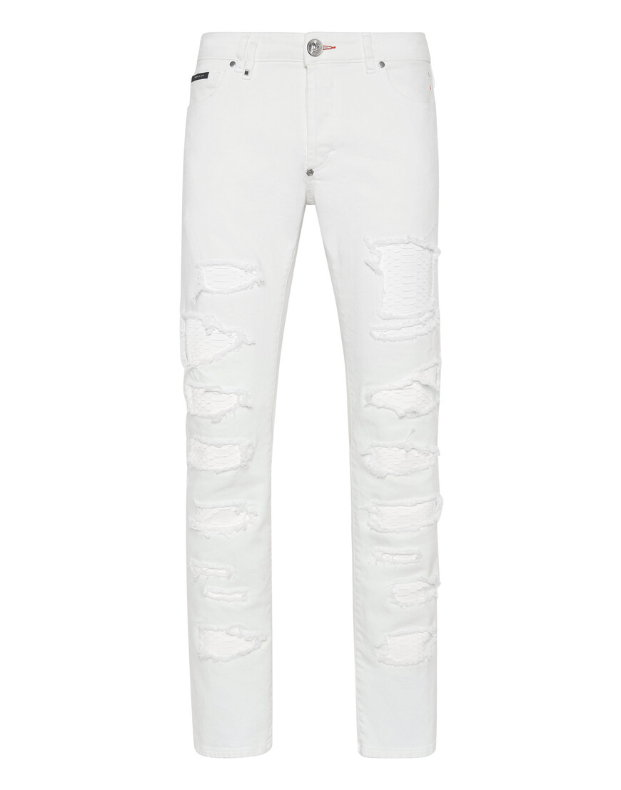 

Джинсы Прямые Philipp Plein, Белый