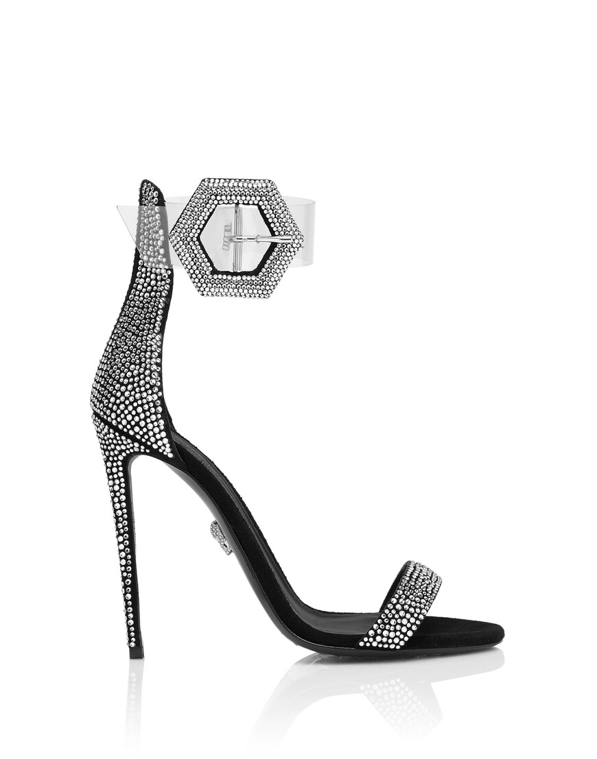 

Сандалии Philipp Plein, Серебряный