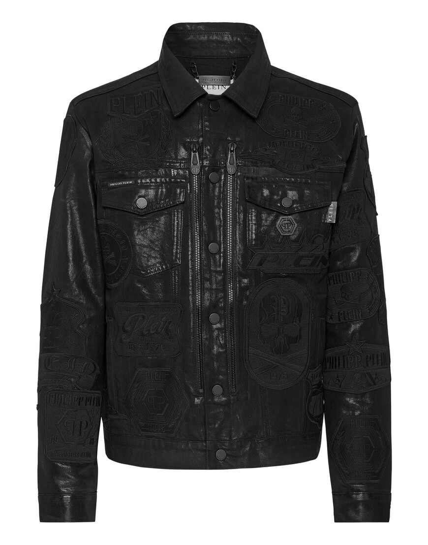 

Джинсовая Куртка Philipp Plein, Черный