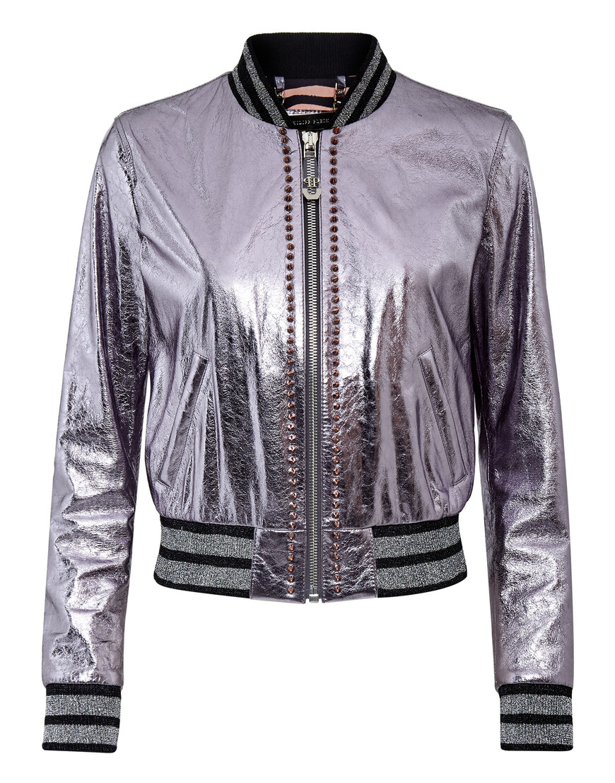 

Бомбер Philipp Plein, Сиреневый