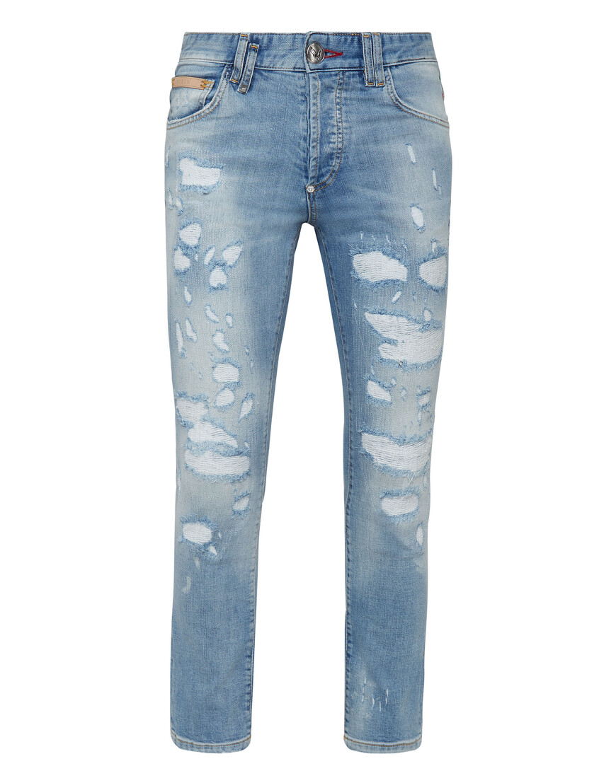 

Скинни Philipp Plein, Голубой