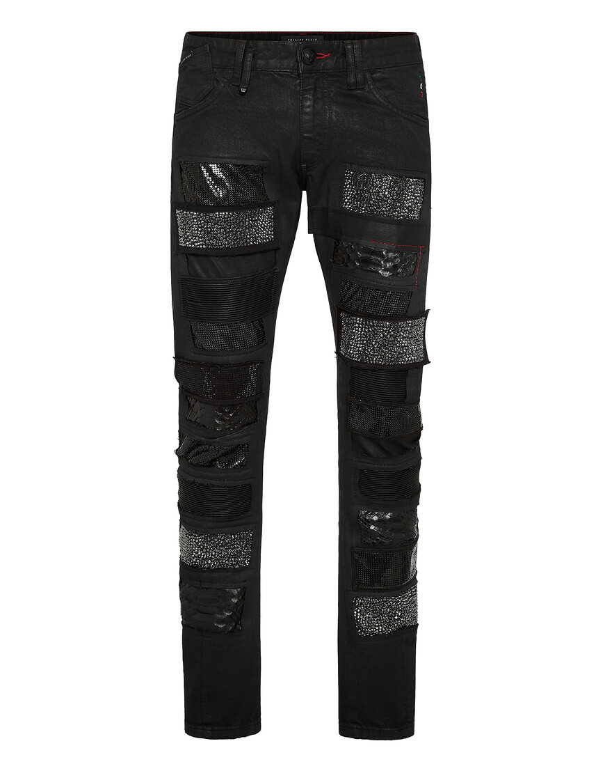 Джинсы Зауженные Philipp Plein