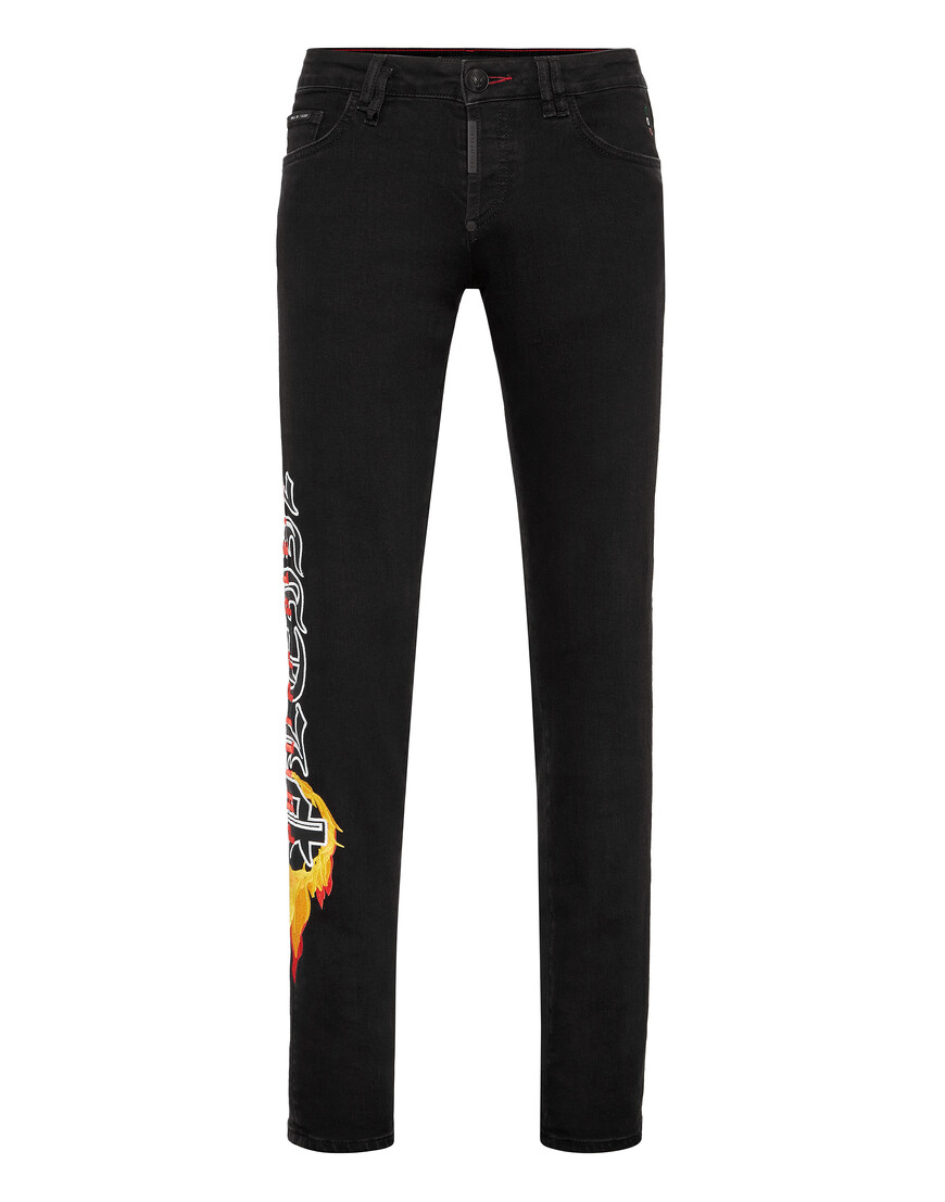 Джинсы Прямые Philipp Plein