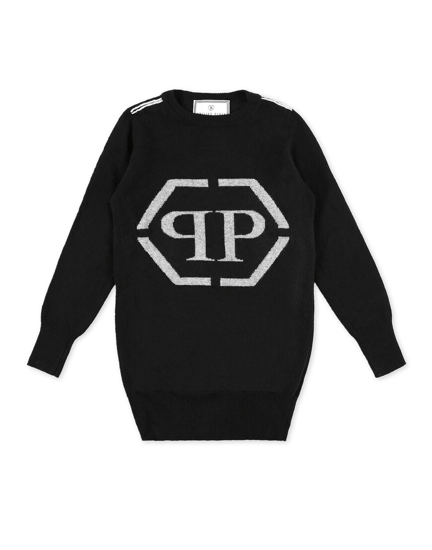Трикотажное Платье Philipp Plein