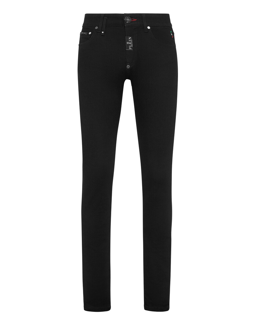 Джинсы Зауженные Philipp Plein