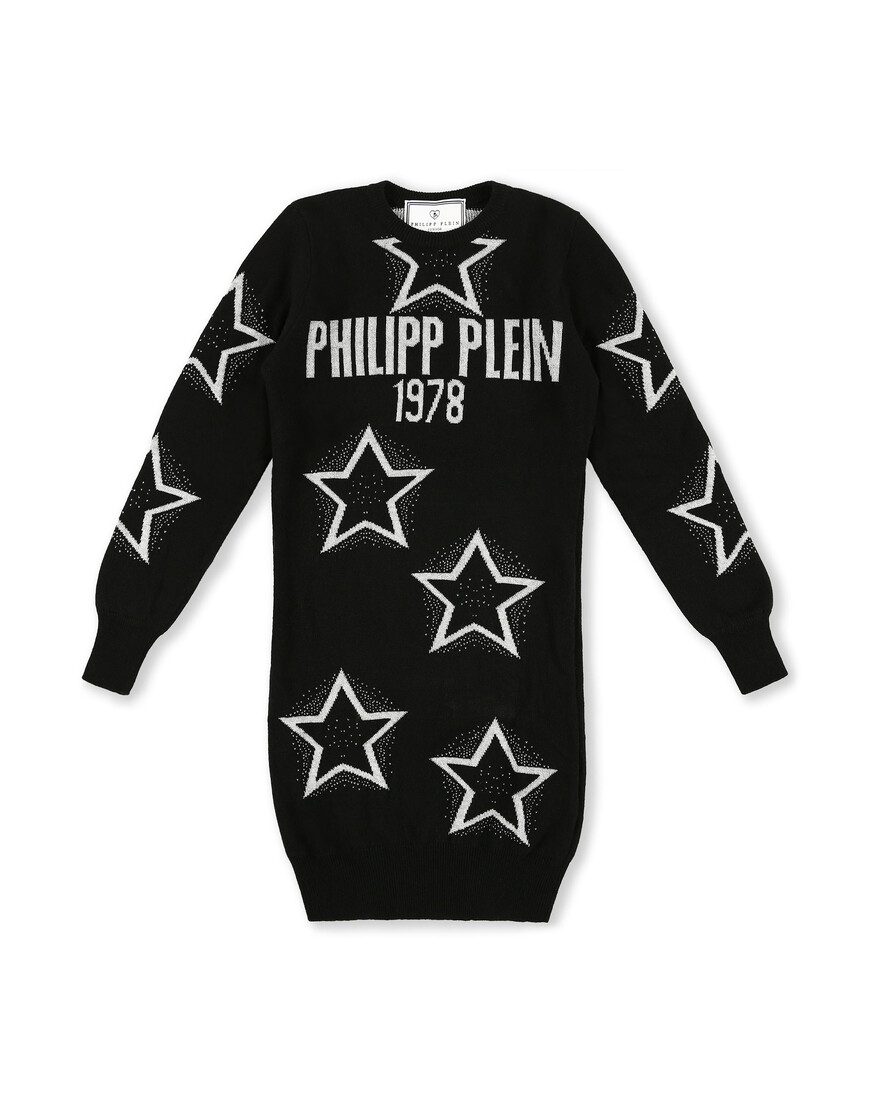 Трикотажное Платье Philipp Plein