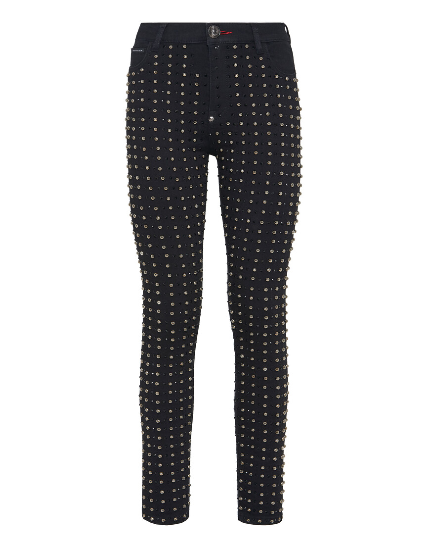 Джинсы Зауженные Philipp Plein