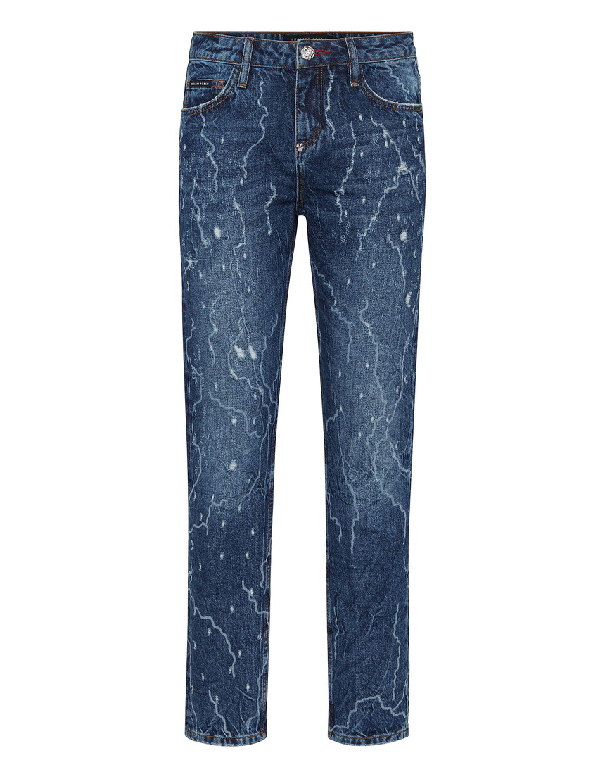 Джинсы Бойфренды Philipp Plein