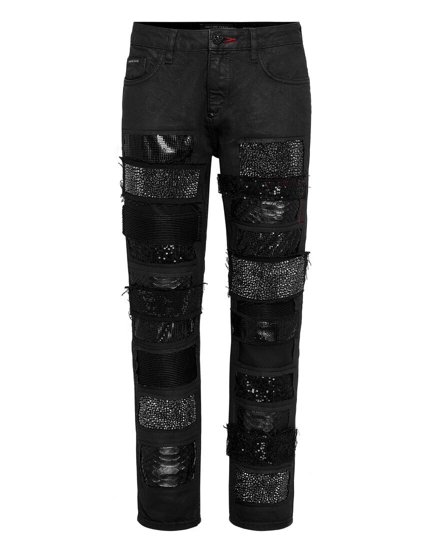 Джинсы Бойфренды Philipp Plein