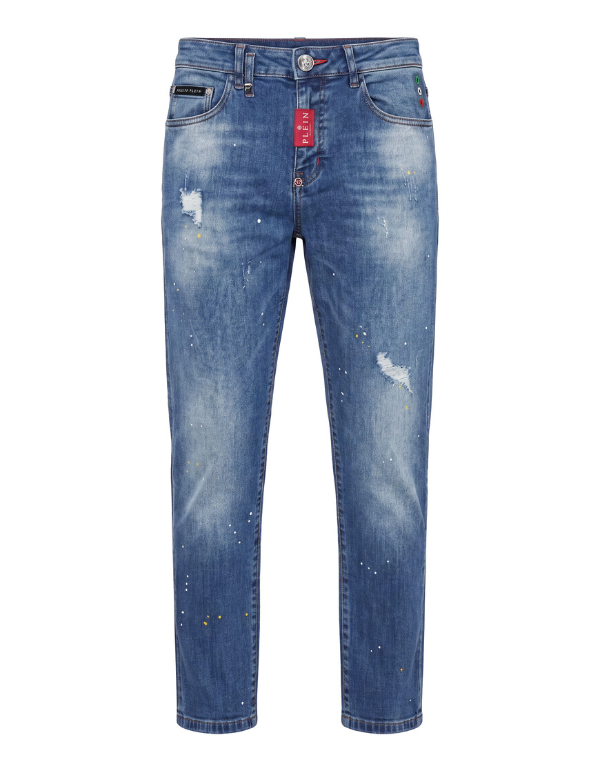 Джинсы Прямые Philipp Plein