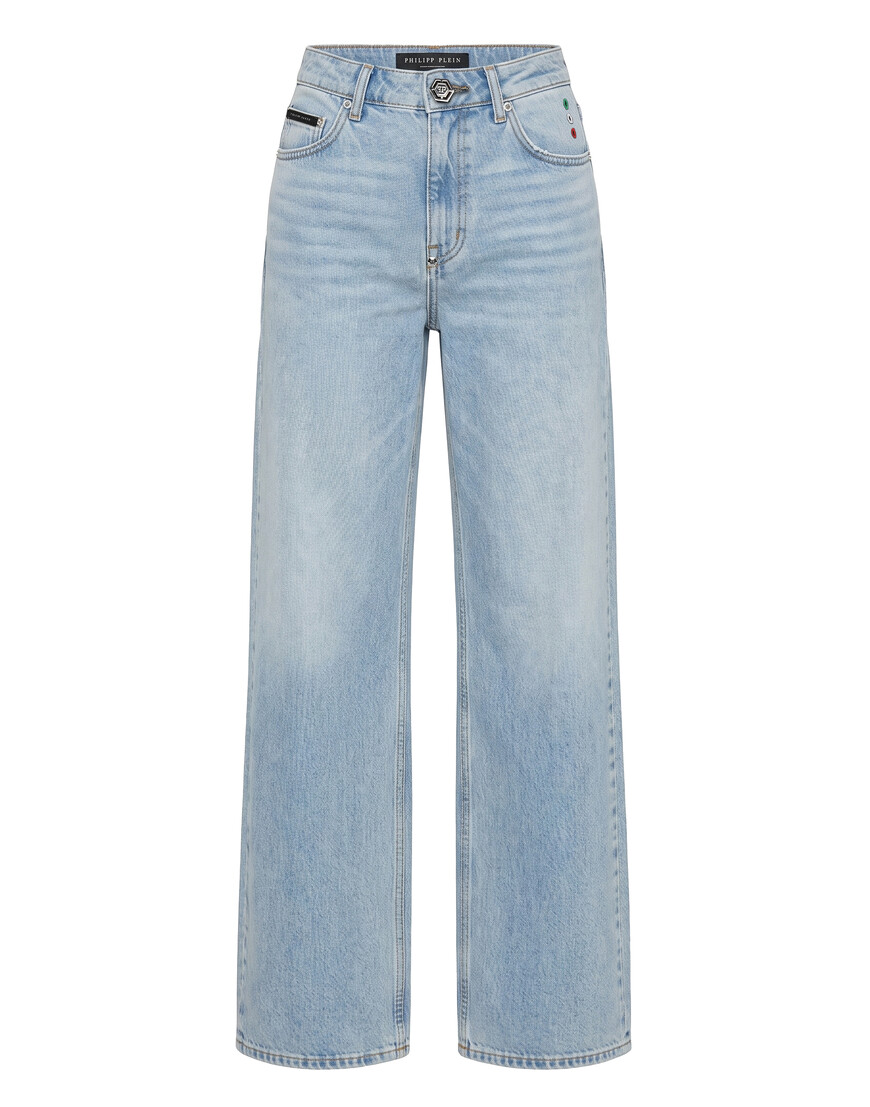 Широкие Джинсы Philipp Plein